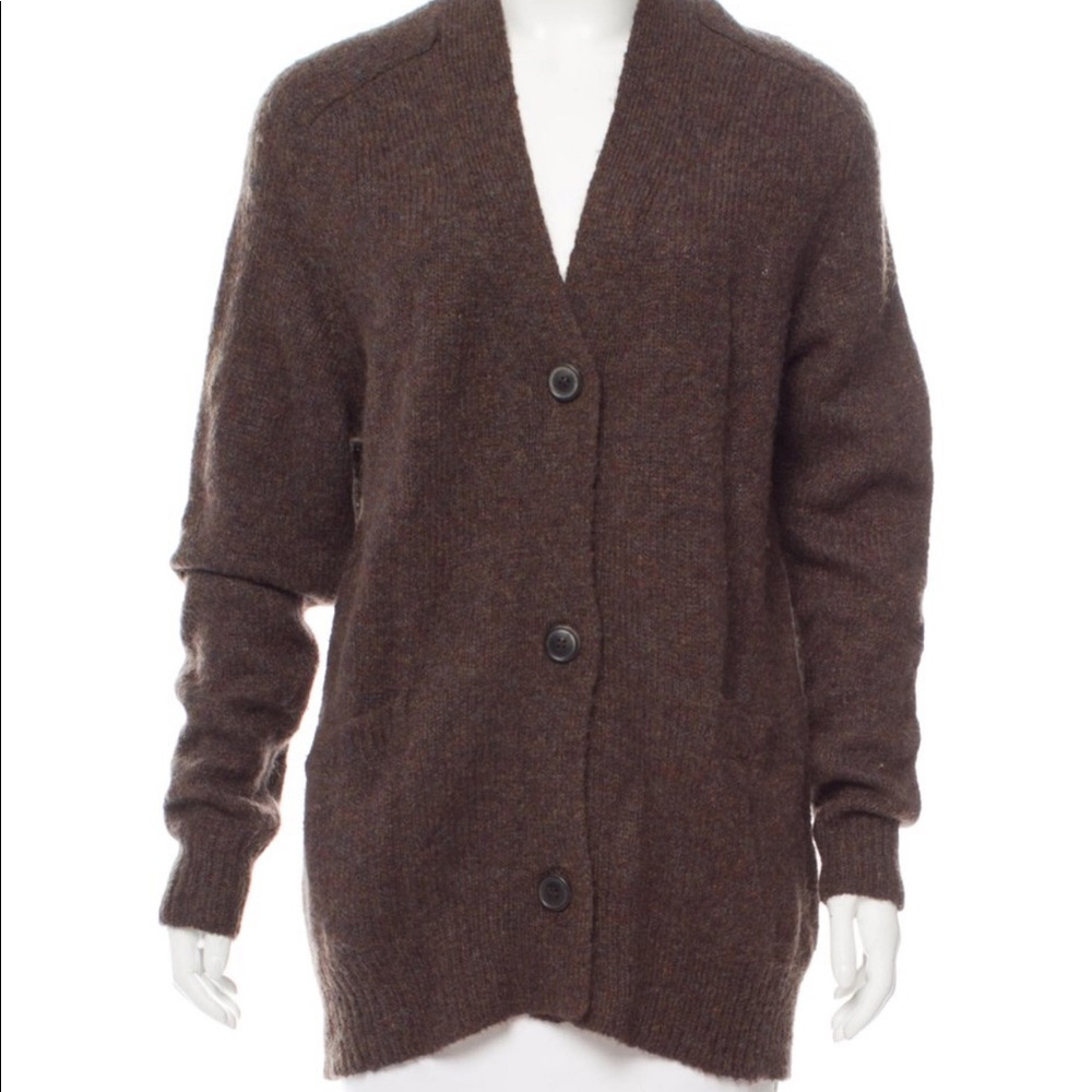 Isabel Marant Brown Cardigan Sweater